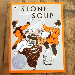 Stone Soup Marcia Brown 1997 Vintage Caldecott Trade Paperback Kids Fiction Book